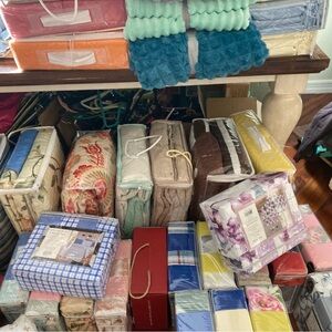 Assorted Blue and Teal Home Bedding Set - Unbranded